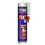 Клей монтажный  FIX 2 Белый  мгновенный картридж 290 мл.   Tytan Professional