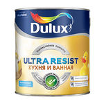 Краска Dulux UltraResist K&В (д/ванн и кухни) .Полуматовая  BW 1л