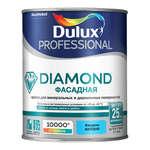 Краска DULUX DIAMOND фасадная для минеральных и деревянных поверхностей, матовая, база BW 1 л