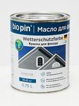 Краска для фасада укрывной (бесцветная) 2,0л Wetterschutzfarbe BIO PIN