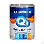 Грунт ГФ 021 /серый/   0,9 кг FORMULA Q8  NEW