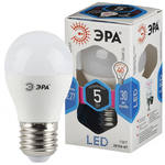 Лампа светодиодная  Эра LED Р45-5W-840-E27 (диод, шар, 5Вт, нейтр, Е27)