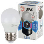 Лампа светодиодная  Эра LED Р45-9W-840-E27 (диод, шар, 9Вт, нейтр, Е27)