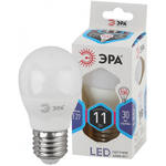 Лампа светодиодная Эра LED Р45-11W-840-E27 (диод, шар, 11Вт, нейтр, Е27)