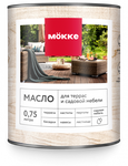 Масло для террас и садовой мебели MOKKE /макадами/ 0,75л