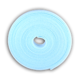 Лента кромочная синяя/белая САМОКЛеющая  (демпферная) 100 мм*20 м