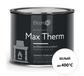 Эмаль термостойкая БАНКА  ELCON белая до +400 ° 0,8кг RAL 9003  (при отриц. темпер.)