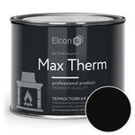 Эмаль термостойкая БАНКА  ELCON черная до +1000 ° 0,8кг RAL 9005 (при отриц. темпер.)