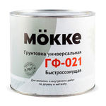 Грунт алкидный МОККЕ ГФ-021 антикорозийный  /Красно коричневый  1,9кг