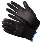 Перчатки  нейлоновые без покрытия GWARD Touch Black (черные) р-р 8
