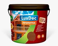 Пропитка акриловая с воском (20%)  д/дерева LuxDec /серо - голубой /  1л
