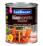 Лакоморилка акриловая д/дерева+Воск Luxdecor /орех/ 2,5л