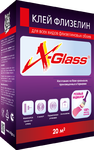 Клей для флизелиновых обоев (сухой) 200 гр  X-Glass