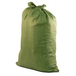 Мешок д/строит. мусора / зеленые /  55 см * 95 см до 50 кг