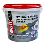 Краска  резиновая /зеленый мох  RAL 6005 /  6 кг DALI