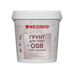 Грунт-биозащита кроющий для OSB плит и SIP панелей (внутр. работ) 1 кг NEOMID
